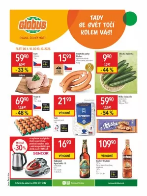 akční leták Globus 4.10.2023-10.10.2023