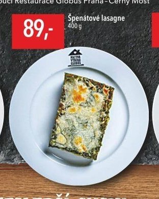 Špenátové lasagne
