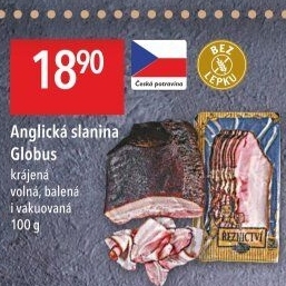 Anglická slanina Globus