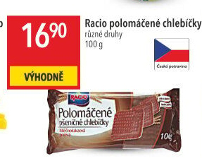 Chlebíčky polomáčené Racio