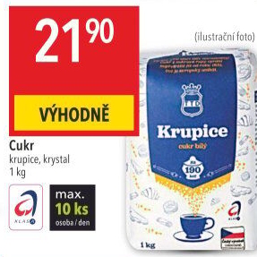Cukr krupice TTD