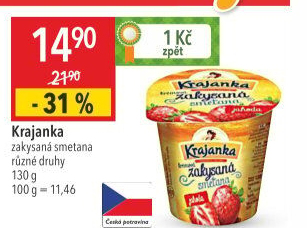 Dezert zakysaný Krajanka