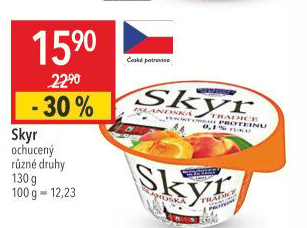 Dezert zakysaný ochucený Skyr Bohušovická mlékárna