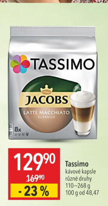 Kapsle Tassimo Jacobs