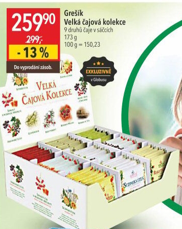 Kolekce čajů Velká Grešík