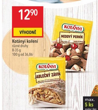 Koření Medový perník Kotányi