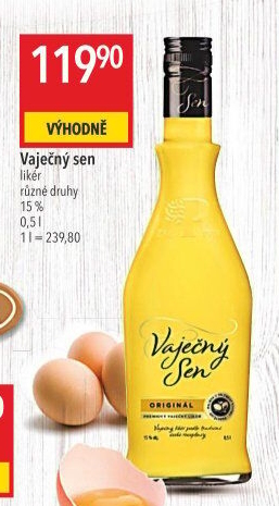 Likéry Vaječný sen Palírna U Zeleného Stromu