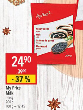 Mák mletý My Price
