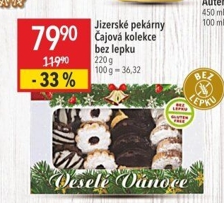 Pečivo čajové bez lepku