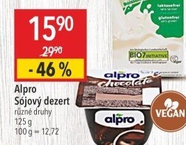 Sójový dezert Alpro Soya