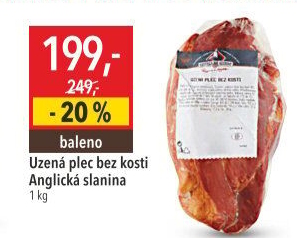 Uzená plec bez kosti Kostelecké uzeniny