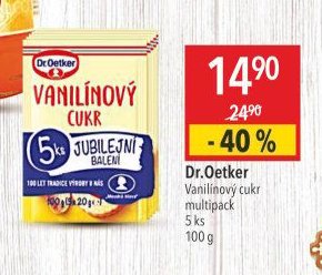 Dr.Oetker Vanilínový cukr