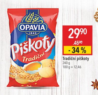 Opavia Tradiční piškoty
