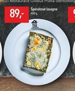Špenátové lasagne