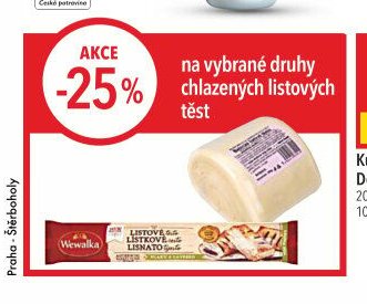 Wewalka chlazené listové těsto