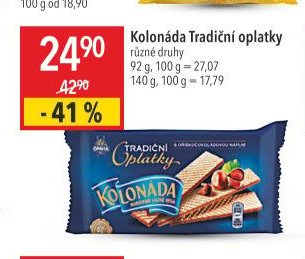 Kolonáda Tradiční oplatky