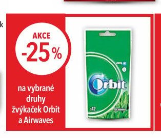 Žvýkačky Orbit