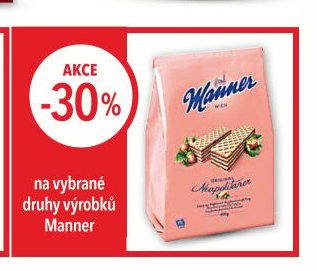 Výrobky Manner