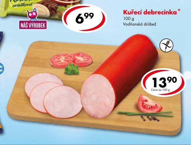 Kuřecí debrecínka