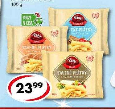 CBA Tavené plátky