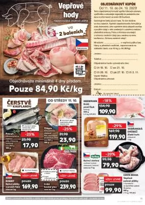 akční leták Kaufland 11.10.2023-17.10.2023