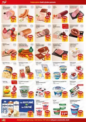akční leták FLOP TOP 9.10.2023-22.10.2023