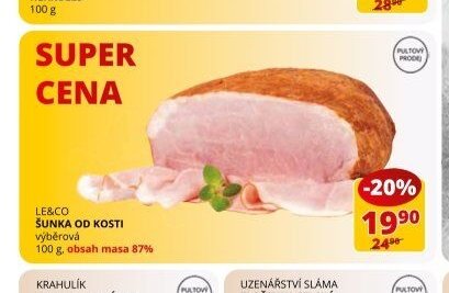 Le&Co Šunka od kosti