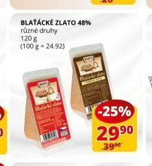 BLAŤACKÉ ZLATO 48% různé druhy 120 g