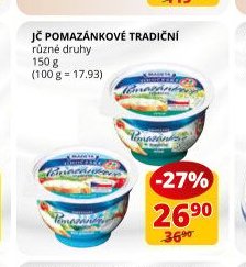 JČ POMAZÁNKOVÉ TRADIČNÍ různé druhy 150 g