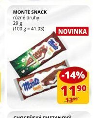 MONTE SNACK různé druhy 29 g
