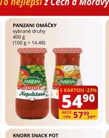Panzani omáčky