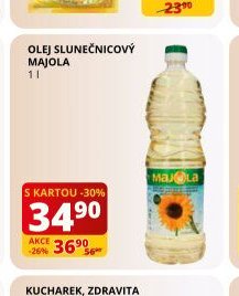 Olej slunečnicový Majola