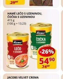 Hamé lečo s uzeninou, čočka s uzeninou