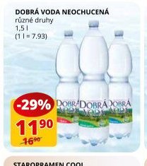 Dobrá voda neochucená