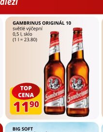 Gambrinus Originál 10