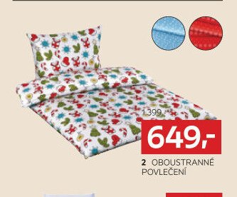 2 OBOUSTRANNÉ POVLEČENÍ