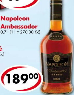 Brandy Napoleon Ambassador Stock