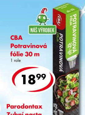 Fólie potravinová CBA