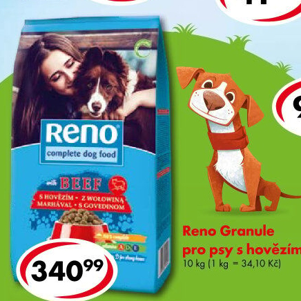 Granule pro psy Reno
