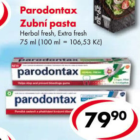 Pasta na zuby Herbal Fresh Parodontax