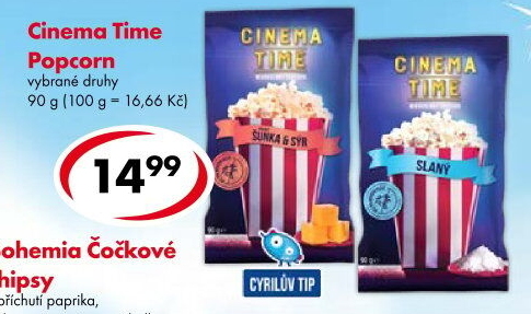 Popcorn do mikrovlnky Cinema Time