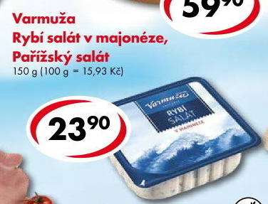 Salát rybí v majonéze Varmuža