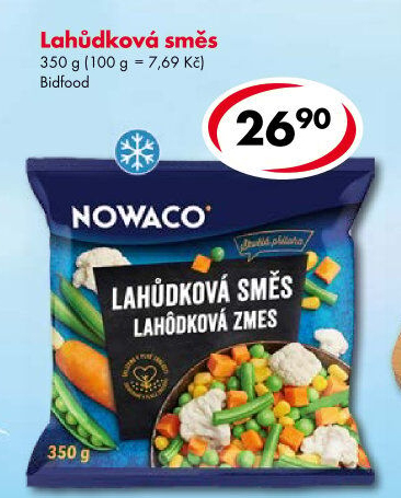 Směs lahůdková zeleninová mražená Nowaco