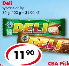 Tyčinka Deli Orion