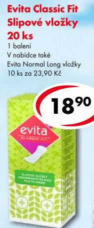 Vložky dámské slipové Evita