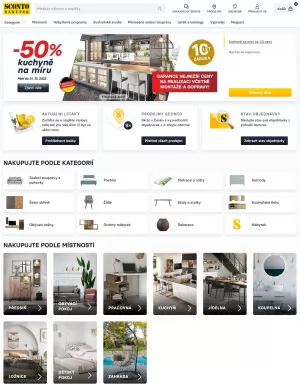 akční leták Sconto nábytek 10.10.2023-16.10.2023