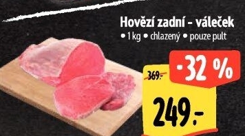 Hovězí zadní váleček