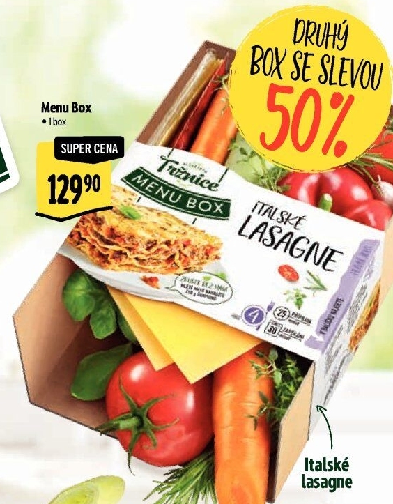 Menu box Italské lasagne Albert