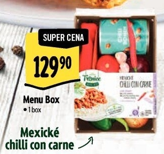 Menu box Mexické chilli con carne Albert