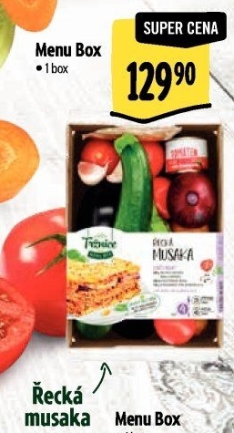 Menu box Řecká musaka Albert
